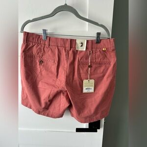 New Duck Head Men’s Gold School 7” Faded Red Chino Short 32 New With Tags